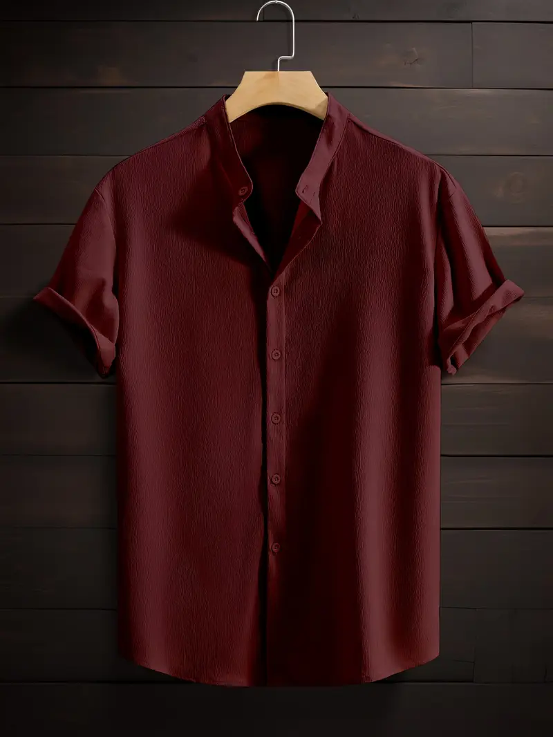 Solid Cotton Shirt