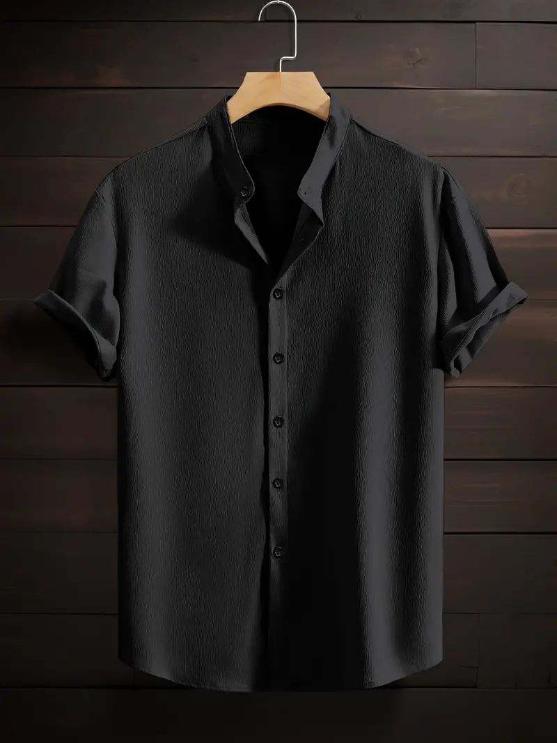 Solid Cotton Shirt
