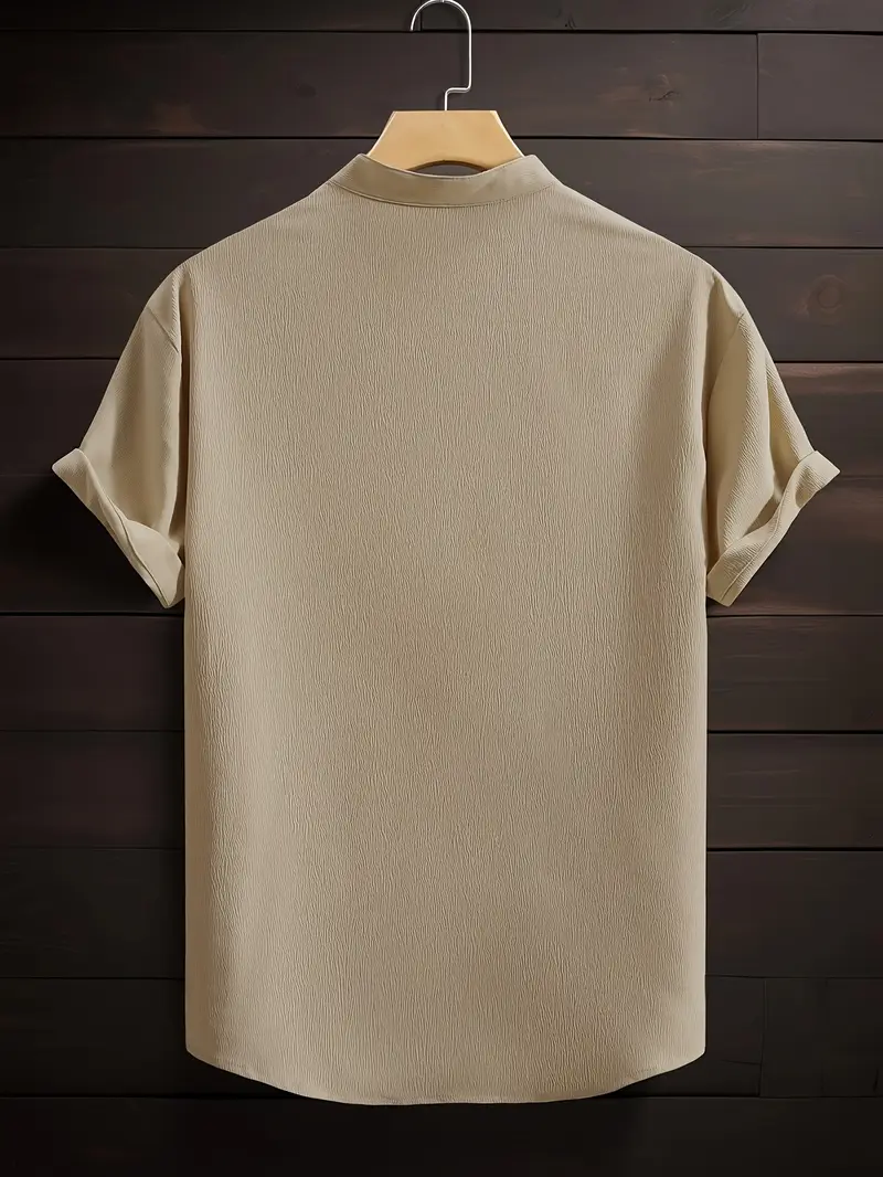 Solid Cotton Shirt