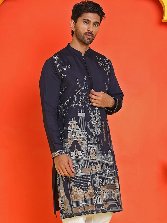 Embroidery Cotton Panjabi