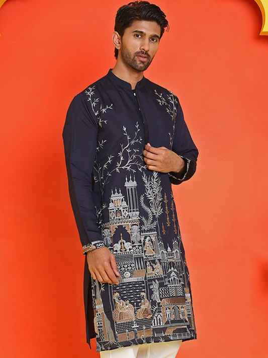 Embroidery Cotton Panjabi