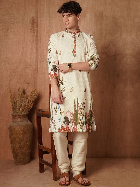Embroidery Cotton Panjabi