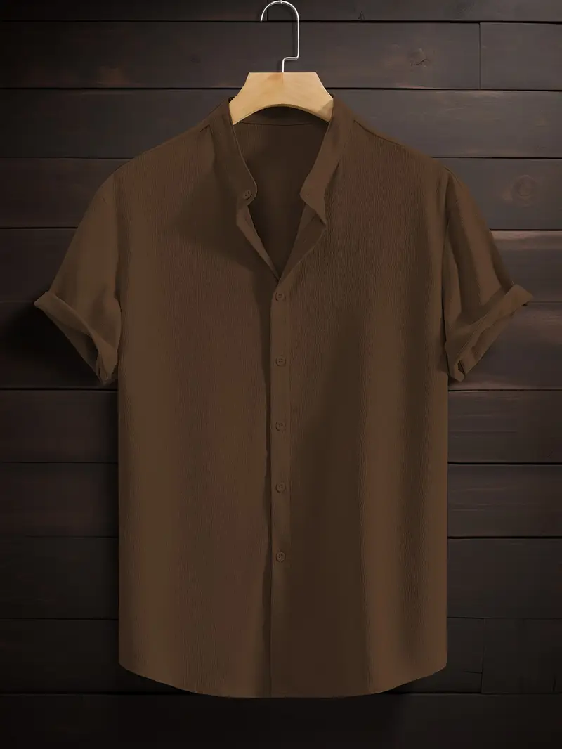 Solid Cotton Shirt