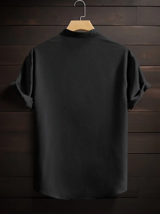 Solid Cotton Shirt